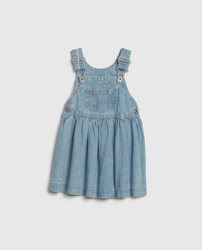 GAP - Pichi Vaquero De Bebé Niña Azul en oferta