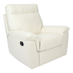 El Corte Inglés - Sillón Reláx Eléctrico De Piel Ímola Blanco en oferta