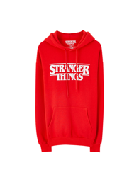 Compra Sudadera Stranger Things 3 roja Pull \u0026 Bear al mejor precio -  Shoptize