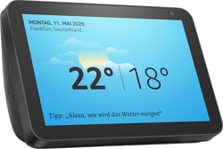 Amazon Echo Show 8 tela de color antracita precio