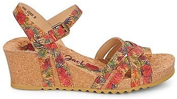 Panama Jack Vera Cork red tejido