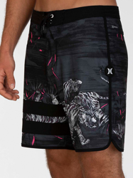 Hurley Pht Blk Party Tiger Style 18 Boardshorts negro precio
