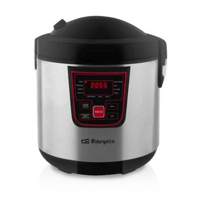 Maquina de cocinar programable Orbegozo MCP 6000, 850W, 5L