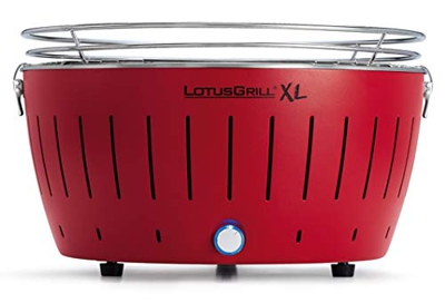 LotusGrill XL LG G435 U RD - ROJO - Barbacoa con baterías y cable de alimentación USB - ¡NUEVO 2019!