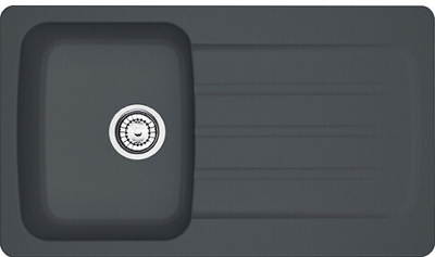 Fregadero Mepamsa PIZARRA 11 Negro Sobre Encimera 114.0520.593