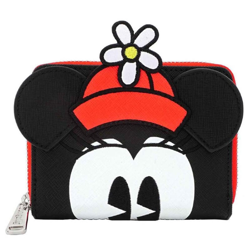 Loungefly Disney Positively Minnie Polka Dot Zip Around Wallet precio
