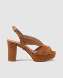 Gloria Ortiz - Sandalias De Tacón De Mujer De Piel En Color Beige, precio y  características - Shoptize