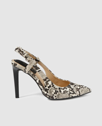 Fórmula Joven - Zapatos De Salón De Mujer Destalonados Con Estampado De  Serpiente a un precio más barato - Shoptize