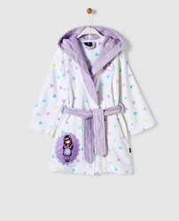 Personajes - Albornoz De Niña Corazones Y Parche Muñeca Gorjuss en oferta