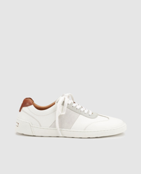 Dustin - Zapatillas De Hombre De Piel De Color Blanco Con Cordones, precio  y características - Shoptize