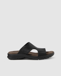 Panama Jack - Sandalias De Hombre En Piel De Color Negro en oferta