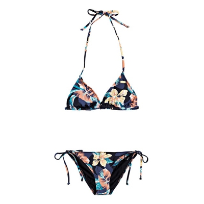 Roxy - Conjunto De Bikini Tiki Tri De Mujer Printed Beach Classics