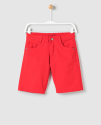 Freestyle - Bermuda De Niño En Rojo características