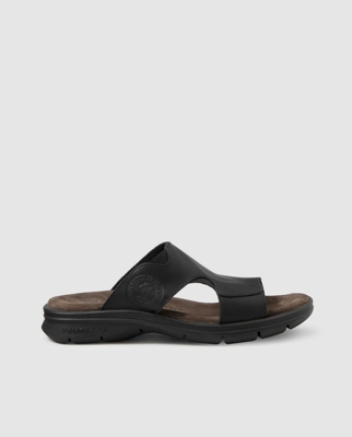 Panama Jack - Sandalias De Hombre En Piel De Color Negro