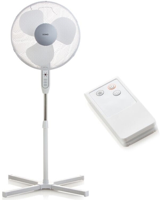 Ventilador de pie Domo, 40 cm 40 W Blanco DO8141