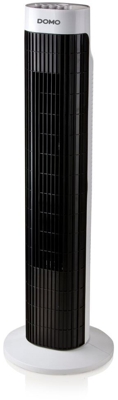 Ventilador de torre Domo, portátil 77 cm 45 W Negro DO8125