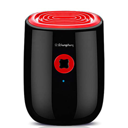 Elegante Stunning - Mini deshumidificador eléctrico para secador de Aire Que Absorbe la Humedad, Negro y Rojo, European Regulation características