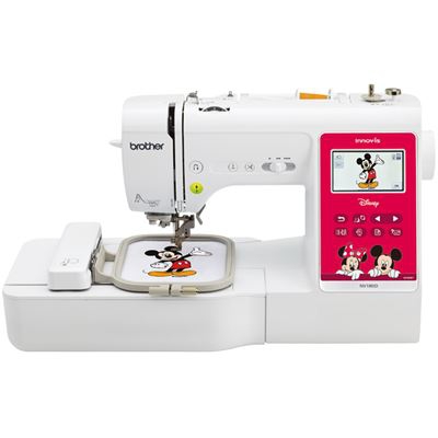 Máquina de coser Eléctrica Mini LED multifuncional brother NV180D Disney 181 puntos
