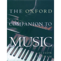 The oxford companion to music (Tapa blanda) en oferta
