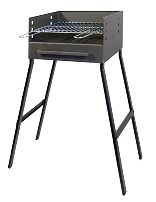IMEX EL ZORRO 71402 - Barbacoa con Parrilla de Hierro, 75 x 44 x 24 cm