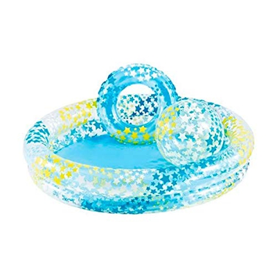 Intex 59460NP - Piscina, flotador y pelota 51 cm 122 x 25 cm, 150 litros