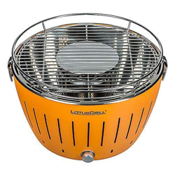 LotusGrill G-OR-34P Barbacoa con baterías y cable de alimentación USB, 35 x 23,4 cm, Naranja características