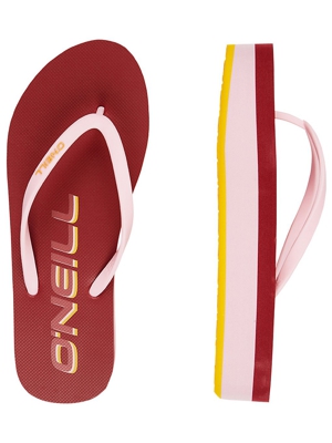 O'Neill Profile Platform Sandals rojo