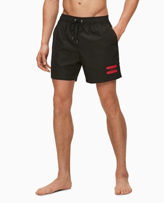 Calvin Klein - Bañador Bermuda De Hombre Negro