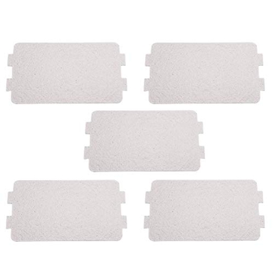 VIFERR Placa de Mica del Horno de Microondas, 5 Piezas Pieza de Reparación del Horno de Microondas Láminas de Mica Láminas de Repuesto Accesorio de Re