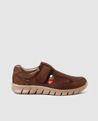 Callaghan - Sandalias De Hombre De Piel En Marrón en oferta
