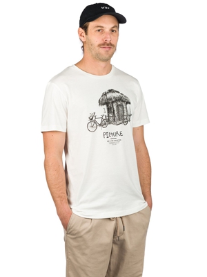 Picture Dad & Son Bike T-Shirt blanco