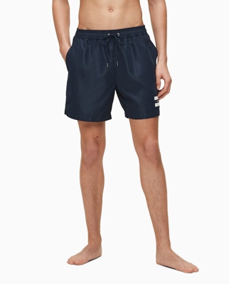 Calvin Klein - Bañador Bermuda De Hombre Azul