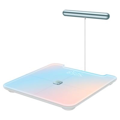 Báscula de grasa corporal inteligente Huawei 2 Pro WIFI, Pantalla LED Bluetooth, Multicolor