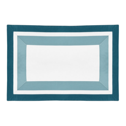 Bassols - Juego De Dos Fundas De Cuadrante Empire Agua 60 x 60 cm en oferta