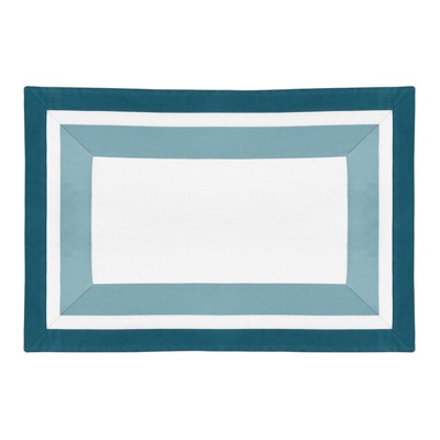 Bassols - Juego De Dos Fundas De Cuadrante Empire Agua 60 x 60 cm