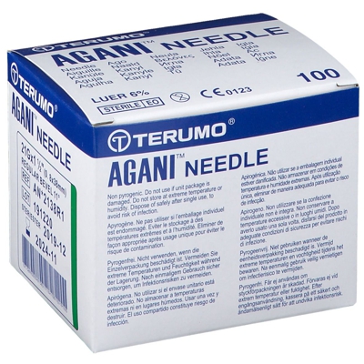 Terumo Agani™ Aiguilles 21G x 1 1/2 (0,8 x 38 mm) Vert