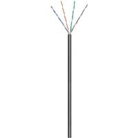 57199 câble de réseau Noir 100 m Cat6 U/UTP (UTP)