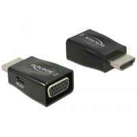 65902 changeur de genre de câble HDMI A VGA Noir, Adaptateur