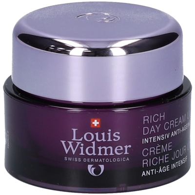 Louis Widmer Crème Riche Jour Uv30 Sans Parfum