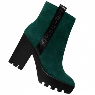 Calvin Klein Jeans Serina Femmes Talon haut Bottines RE9768GRN