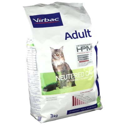 Virbac Veterinary Hpm® Neutered Adult Croquette chat stérilisé adulte