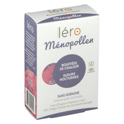 Laboratoire Léro Ménopollen Bouffées de chaleur características