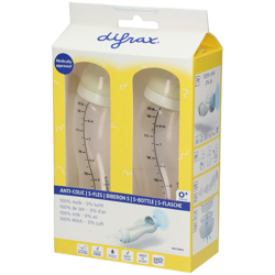 difrax® Anti-Colic ​Biberon S Natural 250 ml características
