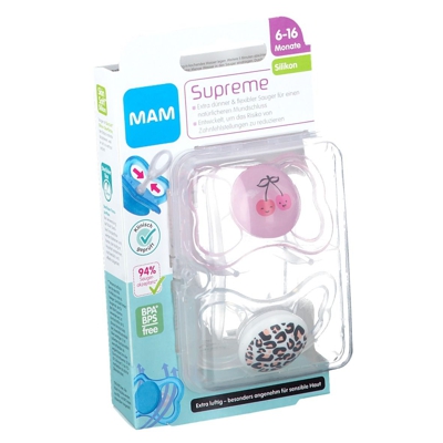 MAM Sucette Supreme 6-16 mois (Couleur non sélectionnable)