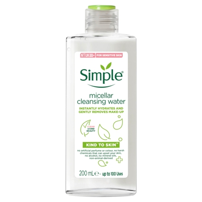 Simple Micellar Face Cleanser 200ml
