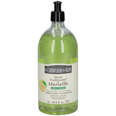 Le Comptoir du Bain savon de Marseille citron menthe