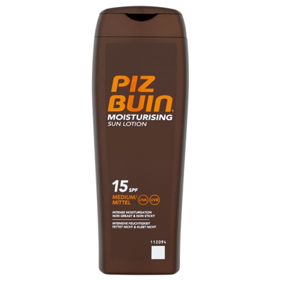 Crème Solaire Hydratante Piz Buin – Protection Moyenne SPF 15 200 ml