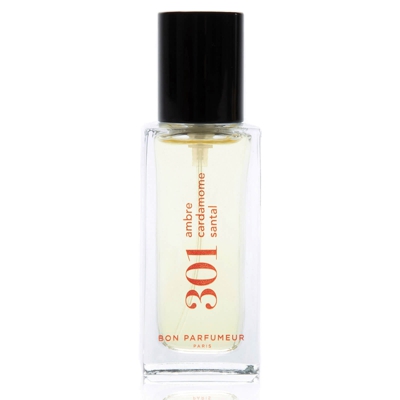 Bon Parfumeur 301 Sandalwood Amber Cardamom Eau de Parfum (Various Sizes) - 15ml