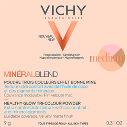 VICHY Mineralblend Tri-Colour Medium Powder 9g en oferta
