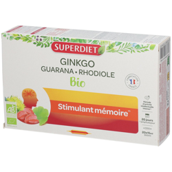 Superdiet Gingkgo Boost Bio Ampoule características